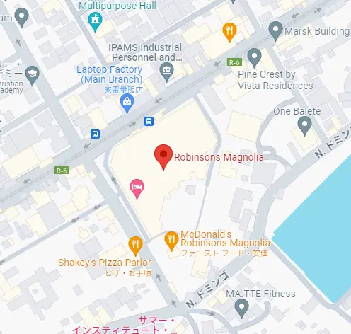 KA·RA·DA Robinsons Magnolia店の地図